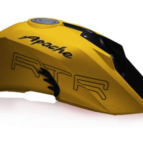 Tvs Apache Rtr 200 Color Matte Yellow