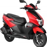 Tvs Ntorq Matte Red Color