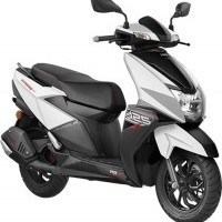 Tvs Ntorq Matte White Color