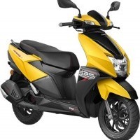 Tvs Ntorq Matte Yellow Color