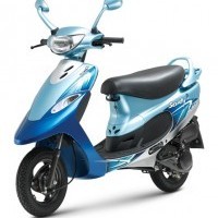 2016 Tvs Scooty Pep Plus Color Blue
