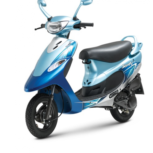 2016 Tvs Scooty Pep Plus Color Blue