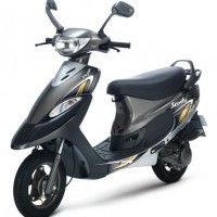 2016 Tvs Scooty Pep Plus Color Grey
