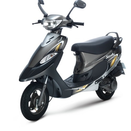 2016 Tvs Scooty Pep Plus Color Grey