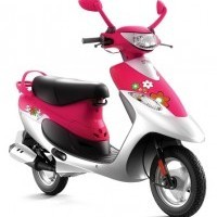 2016 Tvs Scooty Pep Plus Color Pink