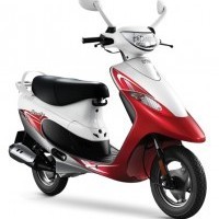 2016 Tvs Scooty Pep Plus Color Red
