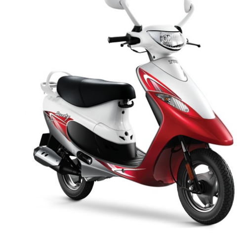2016 Tvs Scooty Pep Plus Color Red