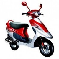 Tvs Scooty Pep Colour Blush Red