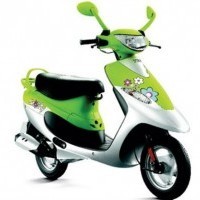 Tvs Scooty Pep Colour Spring Green