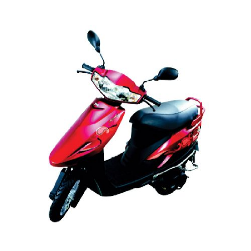Tvs Scooty Teenz Colour Red