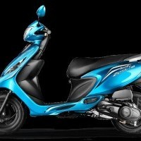 Tvs Scooty Zest Color Blue