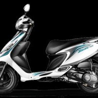 Tvs Scooty Zest Color Gray