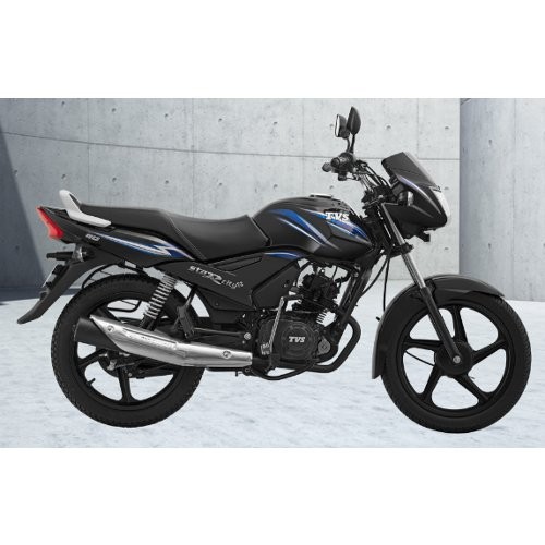 Tvs Star City Plus Black Blue Color