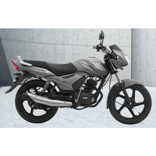 Tvs Star City Plus Matte Grey Color