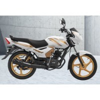 Tvs Star City Plus White Gold Color