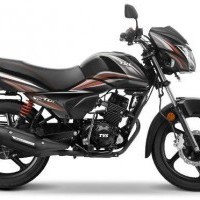 Tvs Victor Color Black Red Dual Tone