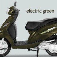 Tvs Wego Colour Electric Green