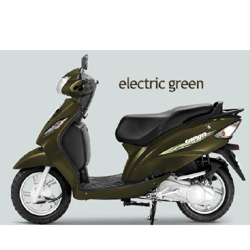 Tvs Wego Colour Electric Green
