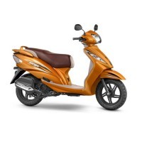 Tvs Wego Colour Orange