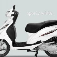Tvs Wego Colour Sporty White