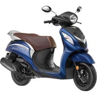 Yamaha Fascino Beaming Blue Color