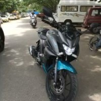 Yamaha Fazer 250 Blue Color Front