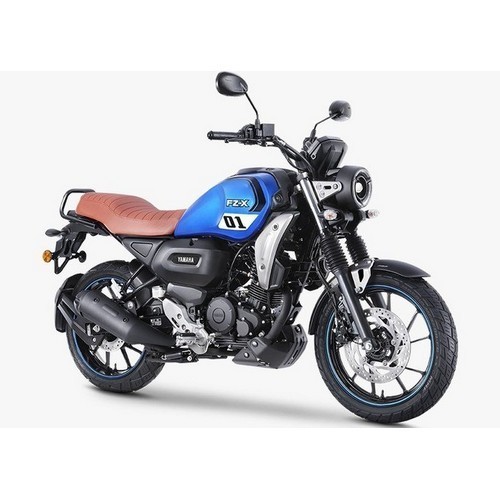 Yamaha Fz X Colour Mettalic Blue