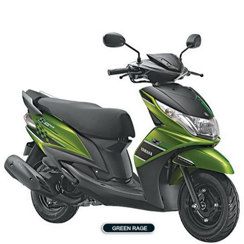 Yamaha Ray Z Colour Green Rage