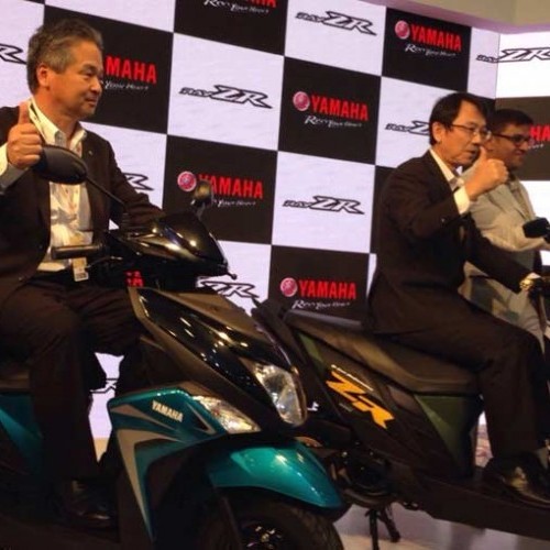 Yamaha Ray Zr Colour Blue Green