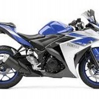 Yamaha Yzf R3 Color Blue White