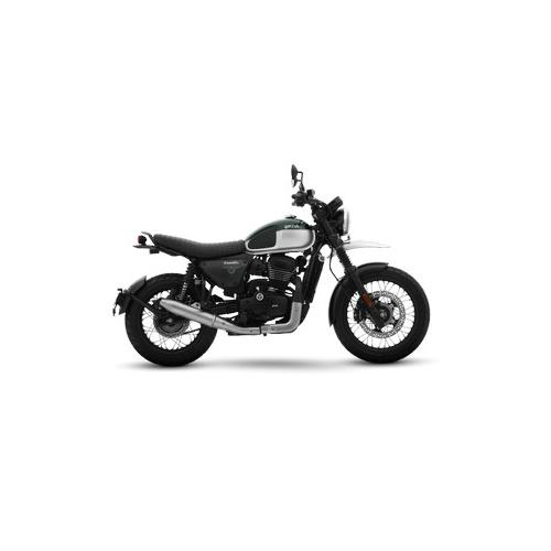 Yezdi Scrambler Colour Dual Tone Mean Green
