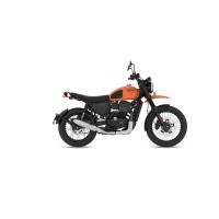 Yezdi Scrambler Colour Single Tone Fire Orange