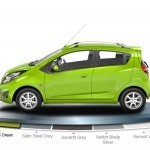 Chevrolet Beat Diesel Color Cocktail Green