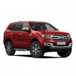 Ford Endeavour Colour Sunset Red