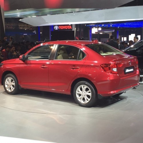 Honda Amaze 2018 Red