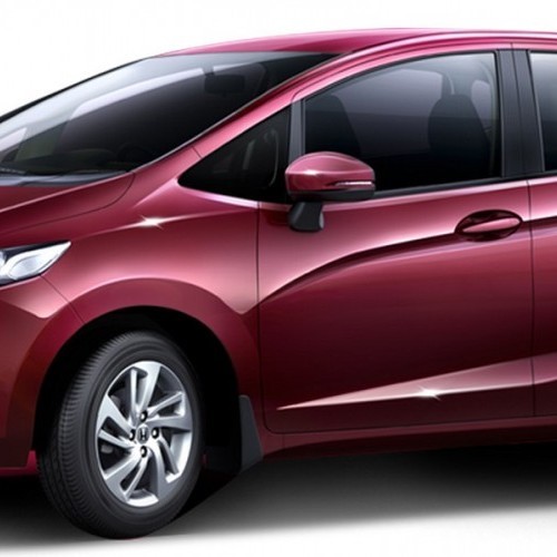 Honda Jazz Color Carnelian Red Pearl