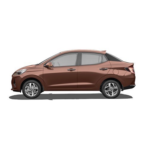 Hyundai Aura Vintage Brown Color