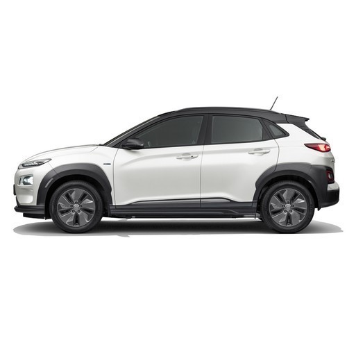 Hyundai Kona Polar White Dual Tone Color