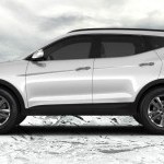 Hyundai Santa Fe 2014 Colour Pure White