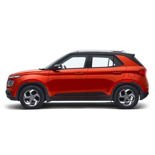 Hyundai Venue Lava Orange Dual Tone Color