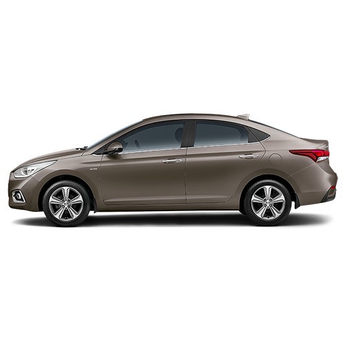 Hyundai Verna 2017 Siena Brown Color