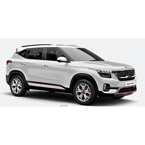 Kia Seltos Glacier White Pearl Colour