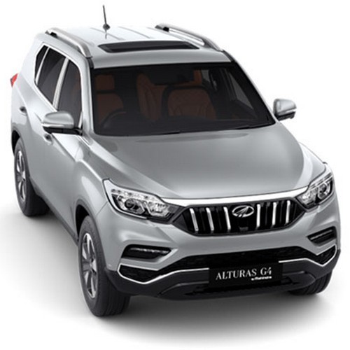 Mahindra Alturas G4 Dsat Silver Color