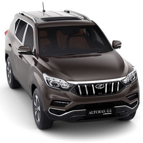 Mahindra Alturas G4 Lakeside Brown Color