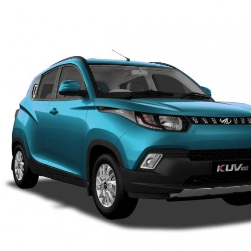 Mahindra Kuv 100 Color Aquamarine
