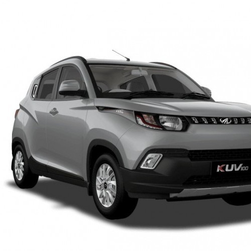Mahindra Kuv 100 Color Dazzling Silver