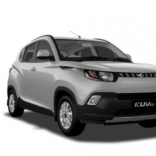 Mahindra Kuv 100 Color Pearl White