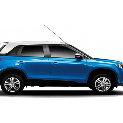 Cerulean Blue With Pearl Arctic White Roof