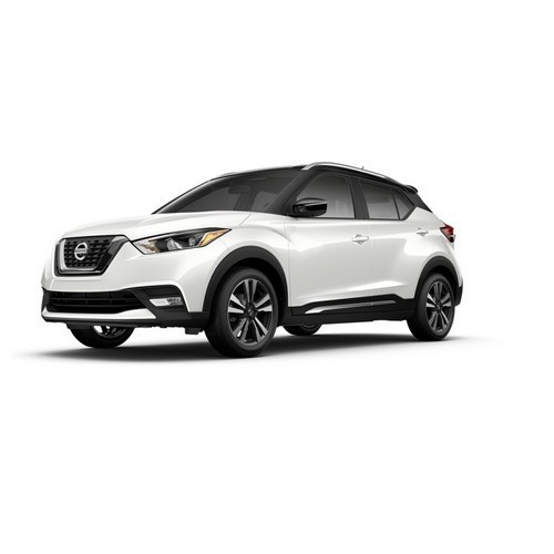 Nissan Kicks Aspen White And Super Black Color