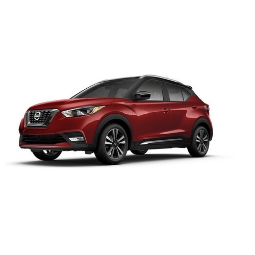 Nissan Kicks Cayenne Red And Super Black Color